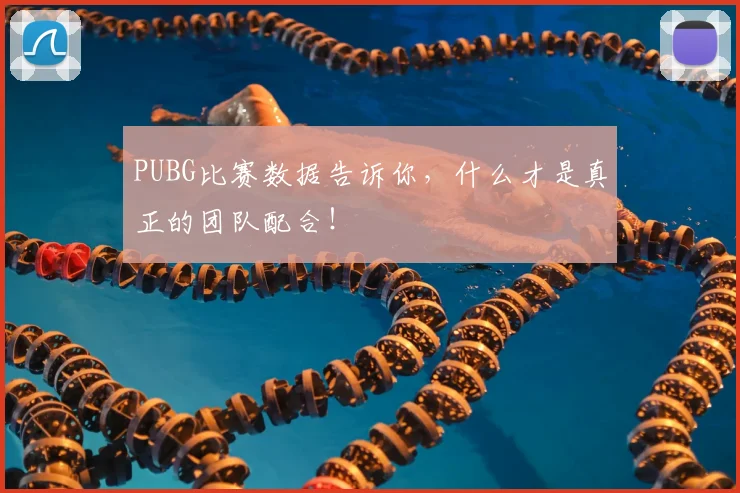 PUBG比赛数据告诉你,什么才是真正的团队配合!